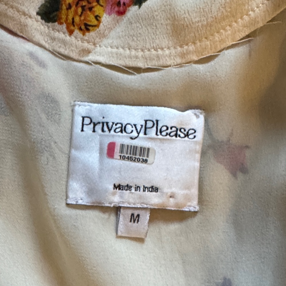 Privacy Please Floral Maxi Dress - Cream and Red - Picture 2 of 3